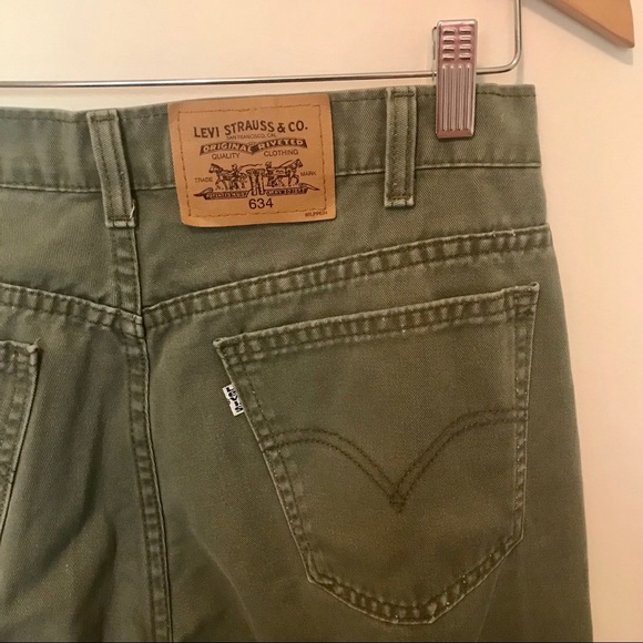 Levi's Other - Vintage Levi’s 634 khaki jeans